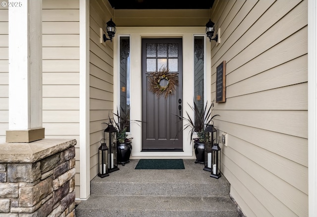 10448 SE 147th Ave, Happy Valley, OR 97086 - doorway to property with covered porch