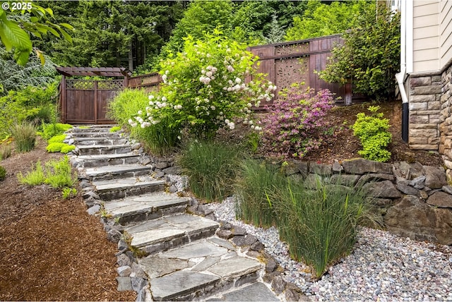10448 SE 147th Ave, Happy Valley, OR 97086 - view of yard featuring stairs