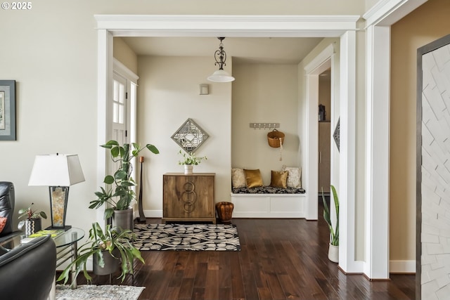 10448 SE 147th Ave, Happy Valley, OR 97086 - corridor featuring hardwood / wood-style floors and baseboards