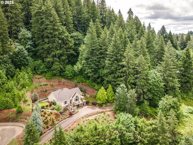 10448 SE 147th Ave, Happy Valley, OR 97086 - view of subject property with a heavily wooded area