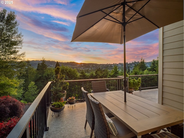 10448 SE 147th Ave, Happy Valley, OR 97086 - balcony with outdoor dining area