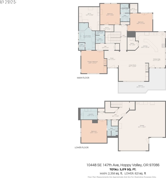 10448 SE 147th Ave, Happy Valley, OR 97086 - home floor plan