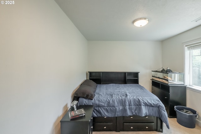 bedroom featuring carpet floors