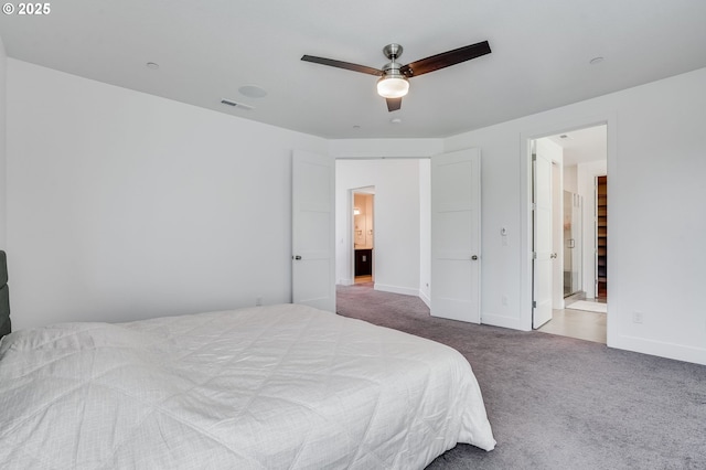 634 NE Province Ct, Camas, WA 98607 - bedroom with carpet floors and ceiling fan