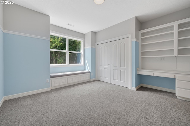 2350 SW Turner Rd, West Linn, OR 97068 - unfurnished bedroom featuring carpet floors, built in desk, and a closet