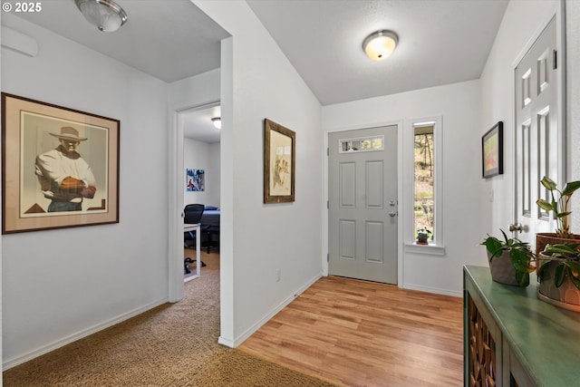 34336 Stices Gulch Rd, Baker City, OR 97814 - foyer with baseboards and light wood finished floors