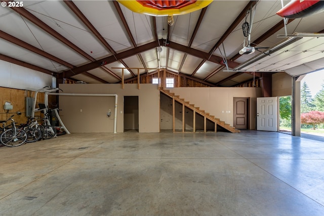 9684 Ankeny Crest Ln S, Salem, OR 97306 - garage featuring a garage door opener and electric panel