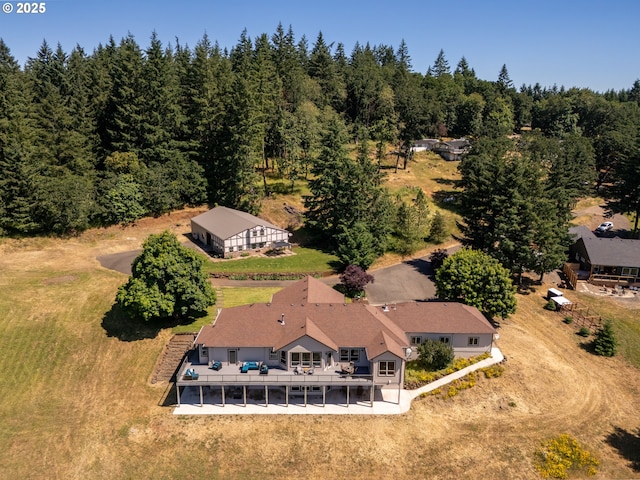 9684 Ankeny Crest Ln S, Salem, OR 97306 - view of subject property with a forest