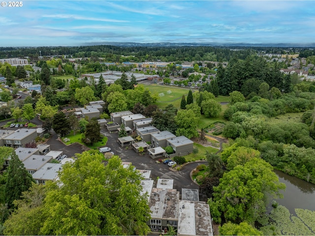 1659 NW Bridgeway Ln, Beaverton, OR 97006 - aerial view of residential area with a nearby body of water