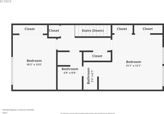 1659 NW Bridgeway Ln, Beaverton, OR 97006 - property floor plan