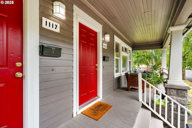 11151117 N Beech St, Portland, OR 97227 - view of exterior entry with covered porch