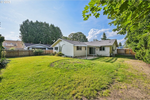 1631 N Clark St, Cornelius, OR 97113 - back of property featuring a patio area and a fenced backyard
