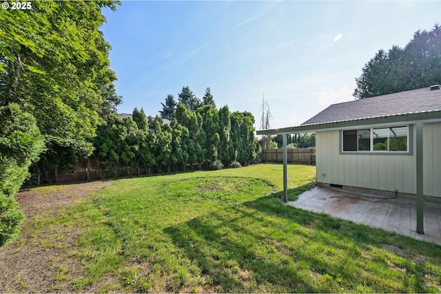1631 N Clark St, Cornelius, OR 97113 - fenced backyard with a patio area