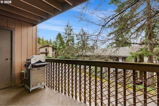 7538 SW Barnes Rd Unit H, Portland, OR 97225 - balcony featuring a grill