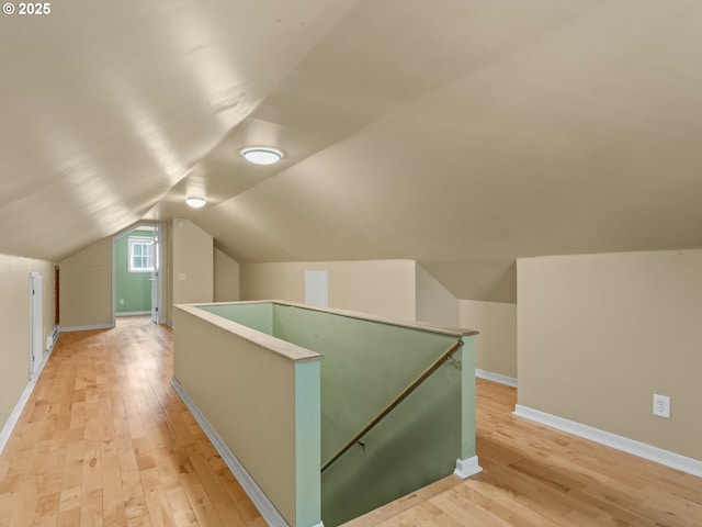 4561 NE 35th Ave, Portland, OR 97211 - additional living space featuring light wood finished floors and lofted ceiling