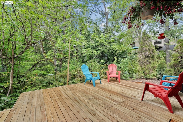 view of deck