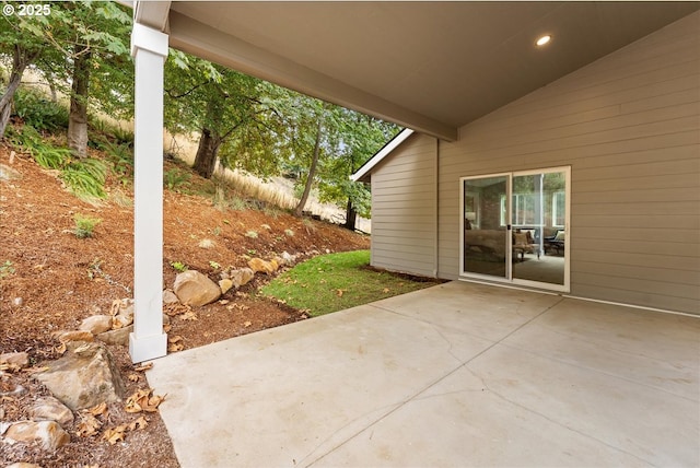 view of patio