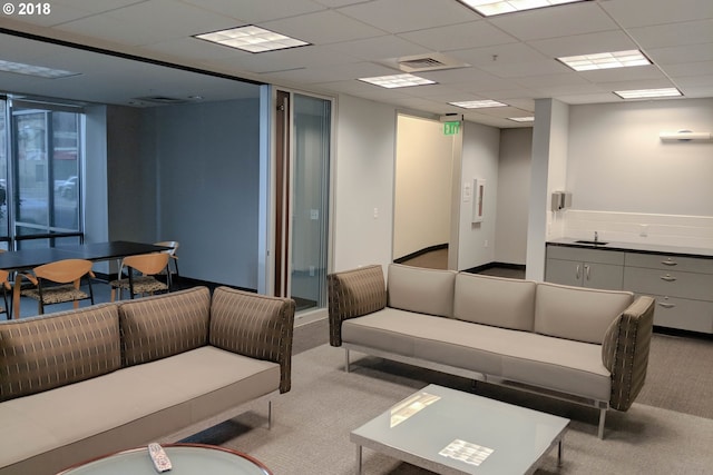 1125 NW 9th Ave, Portland, OR 97209 - community lobby featuring a paneled ceiling