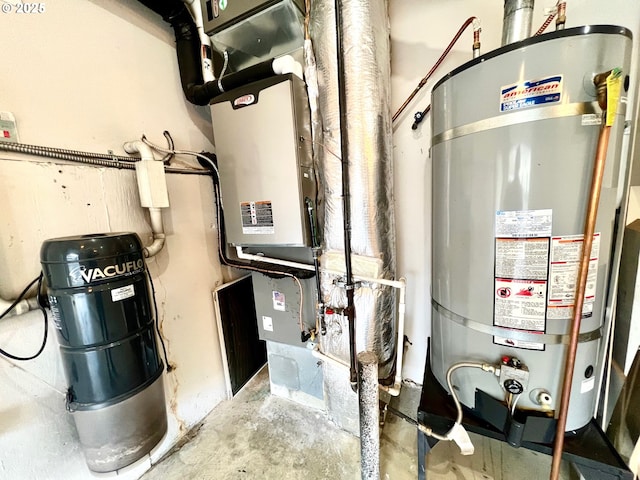 utilities with water heater