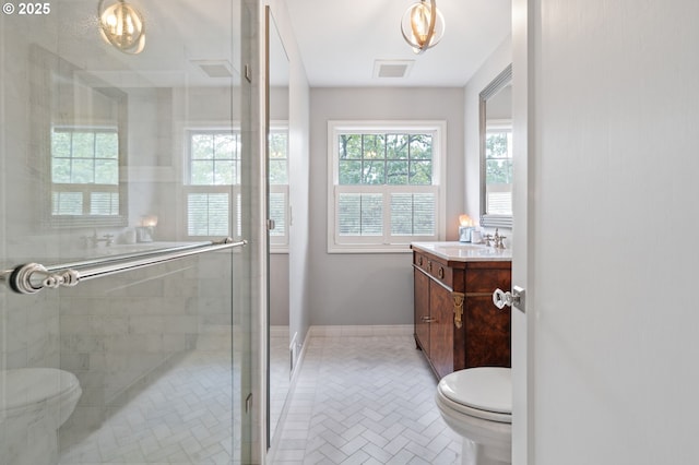 6413 Buena Vista Dr, Vancouver, WA 98661 - full bathroom with vanity and a stall shower