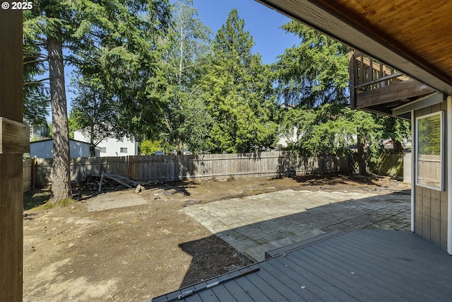 9373 SW Fast Pl, Portland, OR 97223 - fenced backyard with a patio