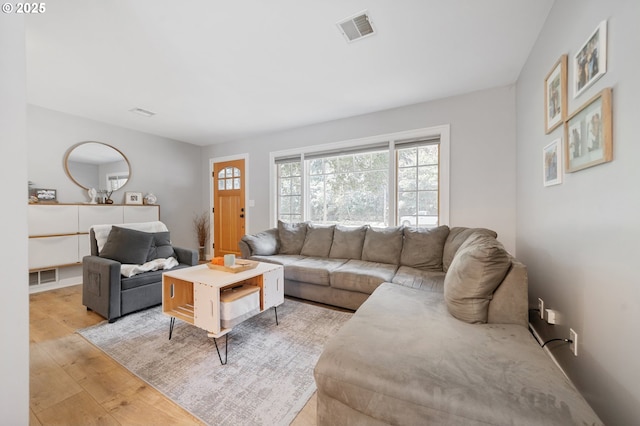 2822 NE Fremont Dr, Portland, OR 97220 - living room featuring light wood-style floors