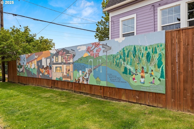 4536 N Haight Ave, Portland, OR 97217 - view of gate with a lawn