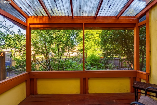 1327 Grant St, Eugene, OR 97402 - view of unfurnished sunroom