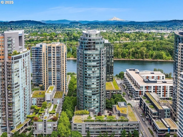 3601 S River Pkwy Unit 800, Portland, OR 97239 - view of urban area with a water and mountain view
