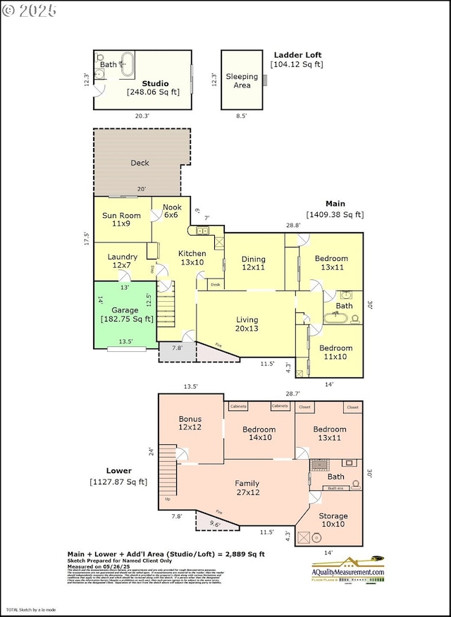 5730 N Harvard St, Portland, OR 97203 - view of home floor plan