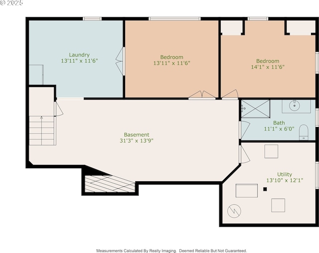 5730 N Harvard St, Portland, OR 97203 - view of home floor plan