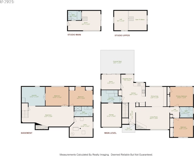 5730 N Harvard St, Portland, OR 97203 - view of home floor plan