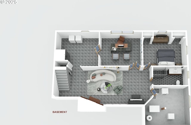 5730 N Harvard St, Portland, OR 97203 - view of property floor plan