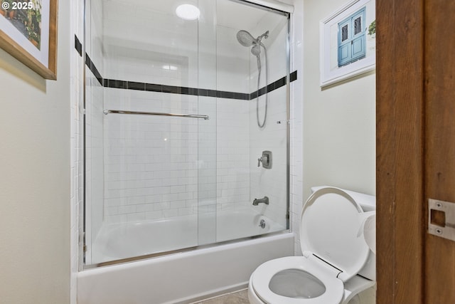 311 S 68th Pl, Springfield, OR 97478 - bathroom with toilet and enclosed tub / shower combo
