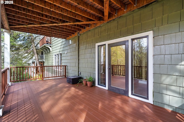 view of deck