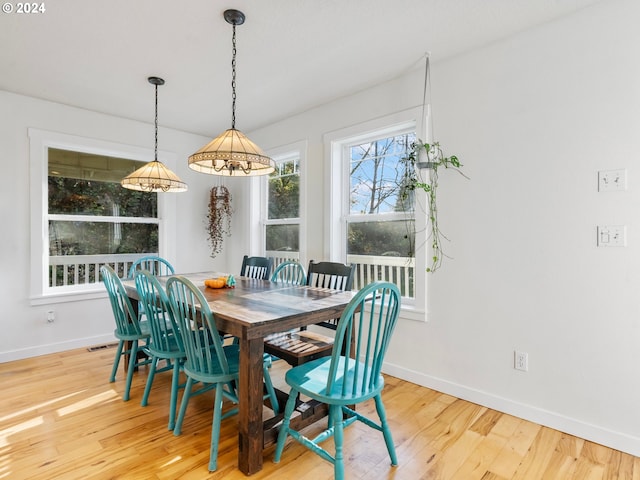 27915 NE Thompson Cir, Yacolt, WA 98675 - dining room featuring baseboards and light wood finished floors