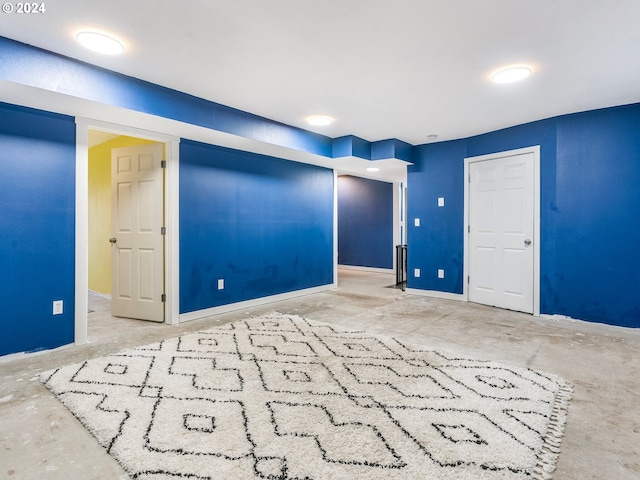 27915 NE Thompson Cir, Yacolt, WA 98675 - unfurnished room with unfinished concrete flooring and baseboards
