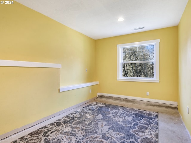 27915 NE Thompson Cir, Yacolt, WA 98675 - spare room featuring baseboards and a baseboard radiator