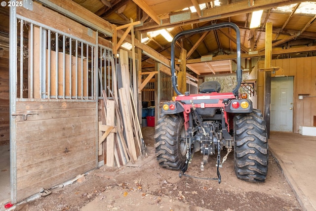 view of stable