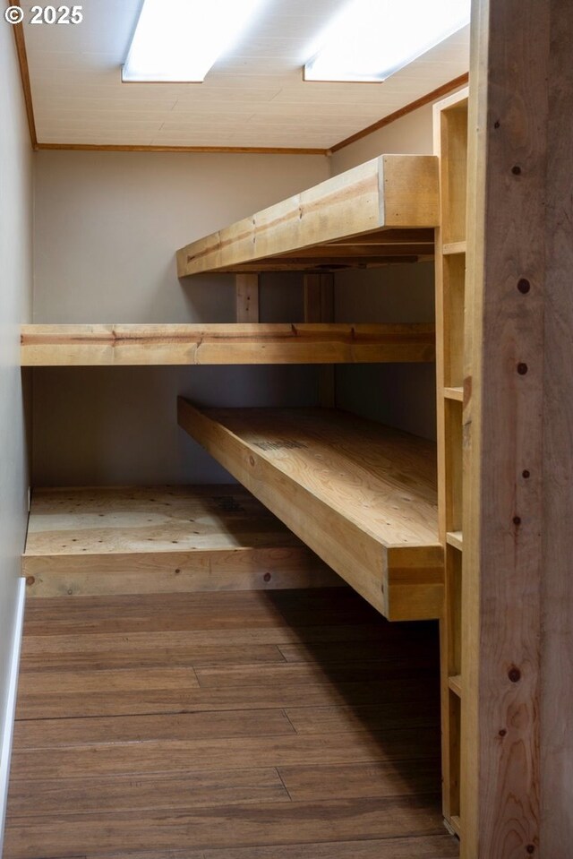 view of storage