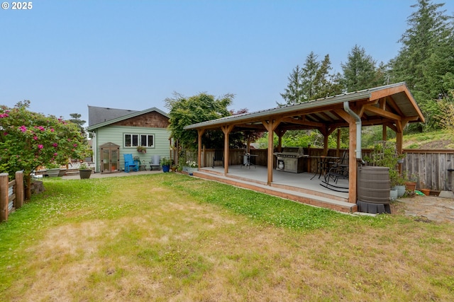 1395 Dooley Ln, Gearhart, OR 97138 - view of yard featuring a gazebo