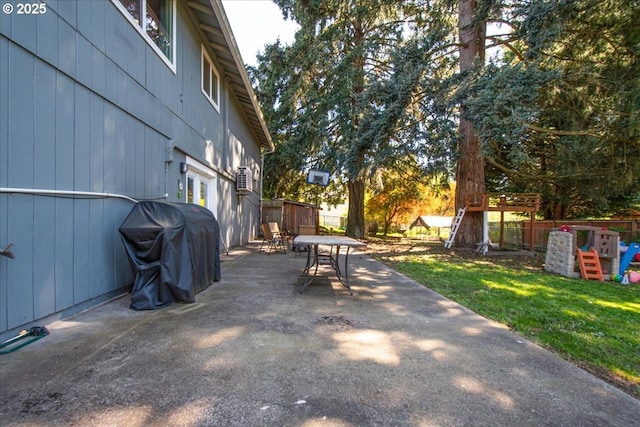 8616 NE 100th St, Vancouver, WA 98662 - view of patio / terrace featuring a grill and outdoor dining area