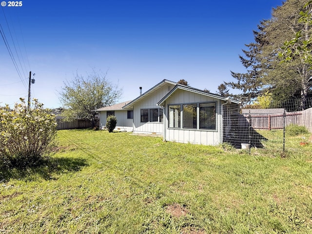 543 Linda Ln, Brookings, OR 97415 - rear view of house featuring board and batten siding