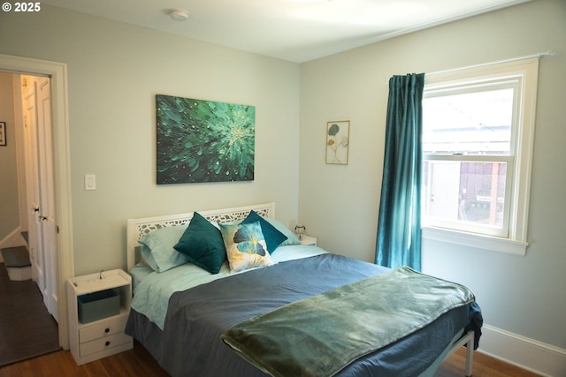 3710 SE 86th Ave, Portland, OR 97266 - bedroom with wood finished floors and baseboards