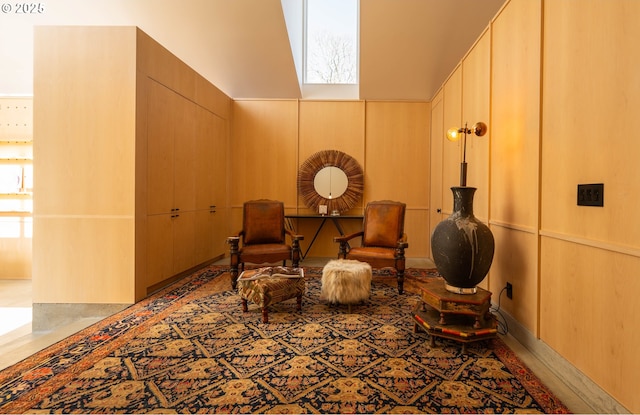 view of sitting room