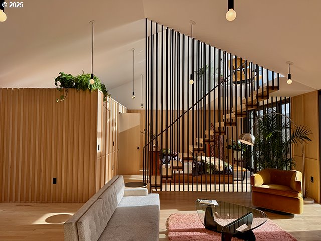 interior space with stairs