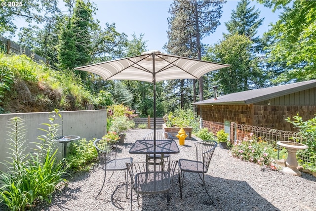 182 Holloway Hts, Brownsville, OR 97327 - view of patio / terrace