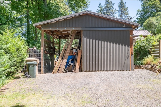 182 Holloway Hts, Brownsville, OR 97327 - view of pole building
