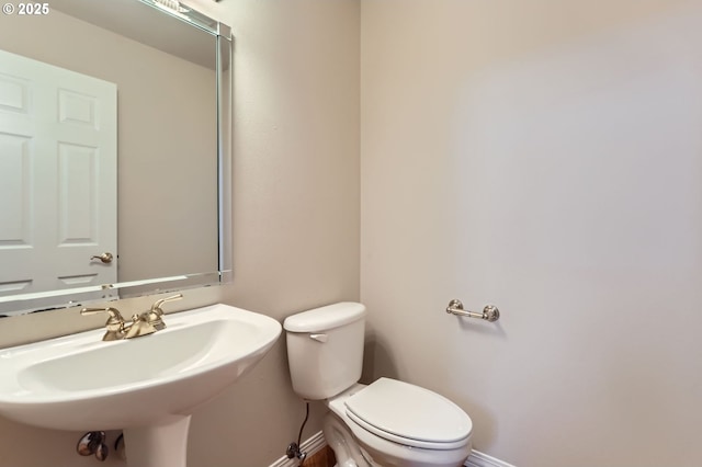 10939 SE Valley Way, Happy Valley, OR 97086 - half bathroom with baseboards and toilet