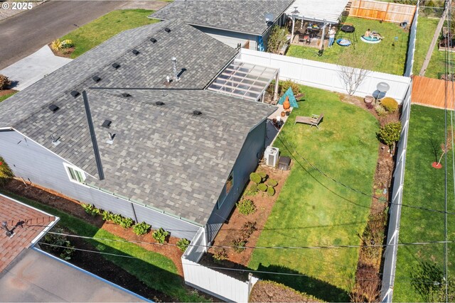 aerial view